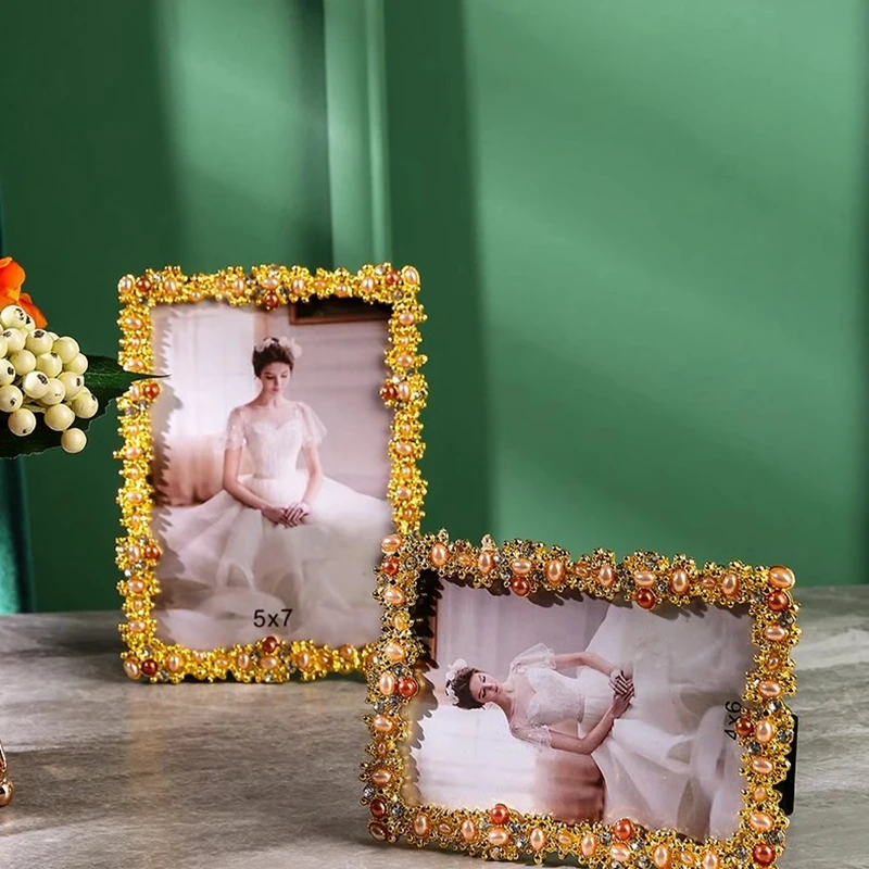 Fashion 6/7/10inches Gold Metal Picture Frames , Ramka Na Zdjowe Holder, Photocard for Room Decor
Fashion 6/7/10inches Gold Metal Picture Frames , Ramka Na Zdjowe Holder, Photocard for Room Decor
