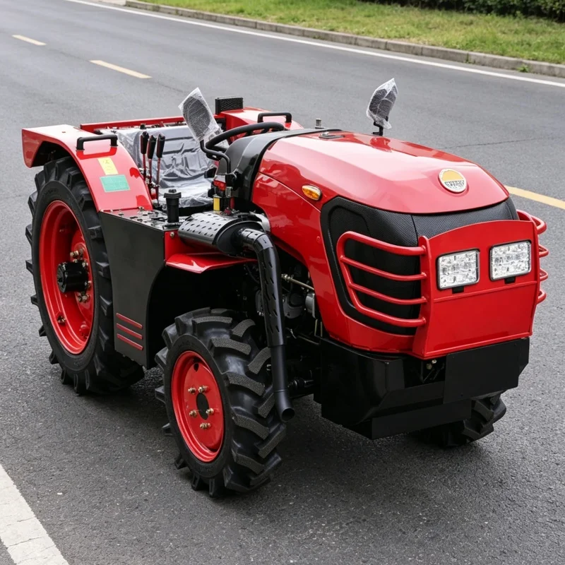 Customized Four-wheel Agricultural Cultivation Equipment, CE Compliant, Hot-selling Wheeled Rotary Tiller for Farmland
Customized Four-wheel Agricultural Cultivation Equipment, CE Compliant, Hot-selling Wheeled Rotary Tiller for Farmland