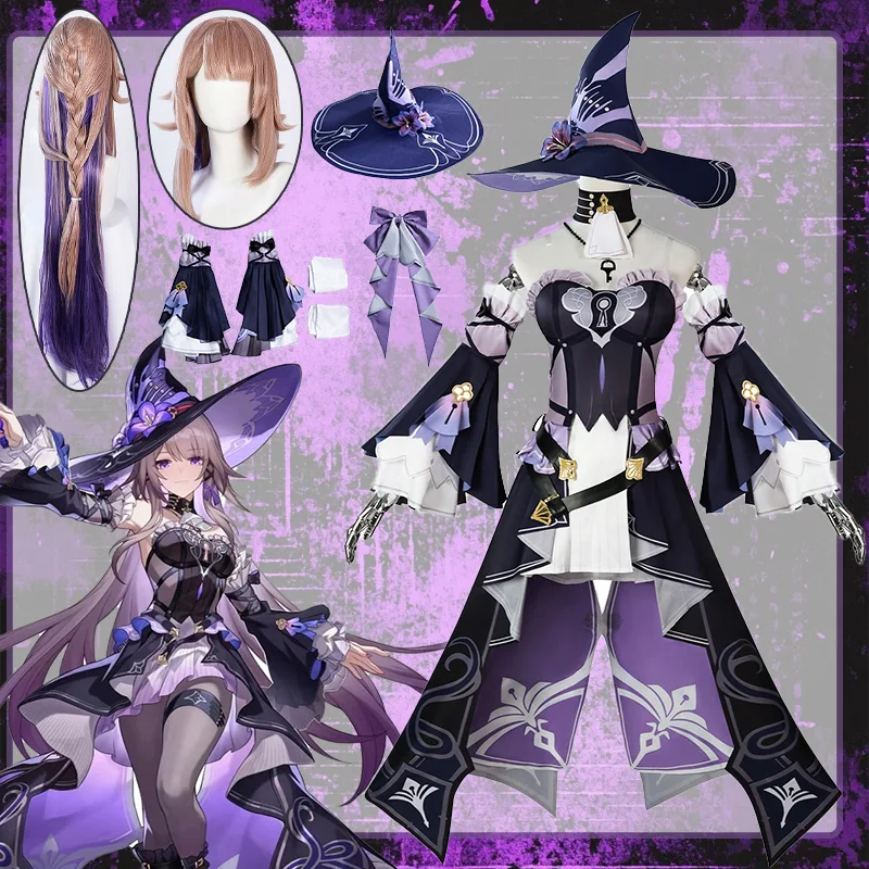 Honkai Star Rail The Herta Cosplay Costume Wigs Game Cosplay Dress Outfit For Women Girls Herta Halloween Cosplay Party Carnival
Honkai Star Rail The Herta Cosplay Costume Wigs Game Cosplay Dress Outfit For Women Girls Herta Halloween Cosplay Party Carnival