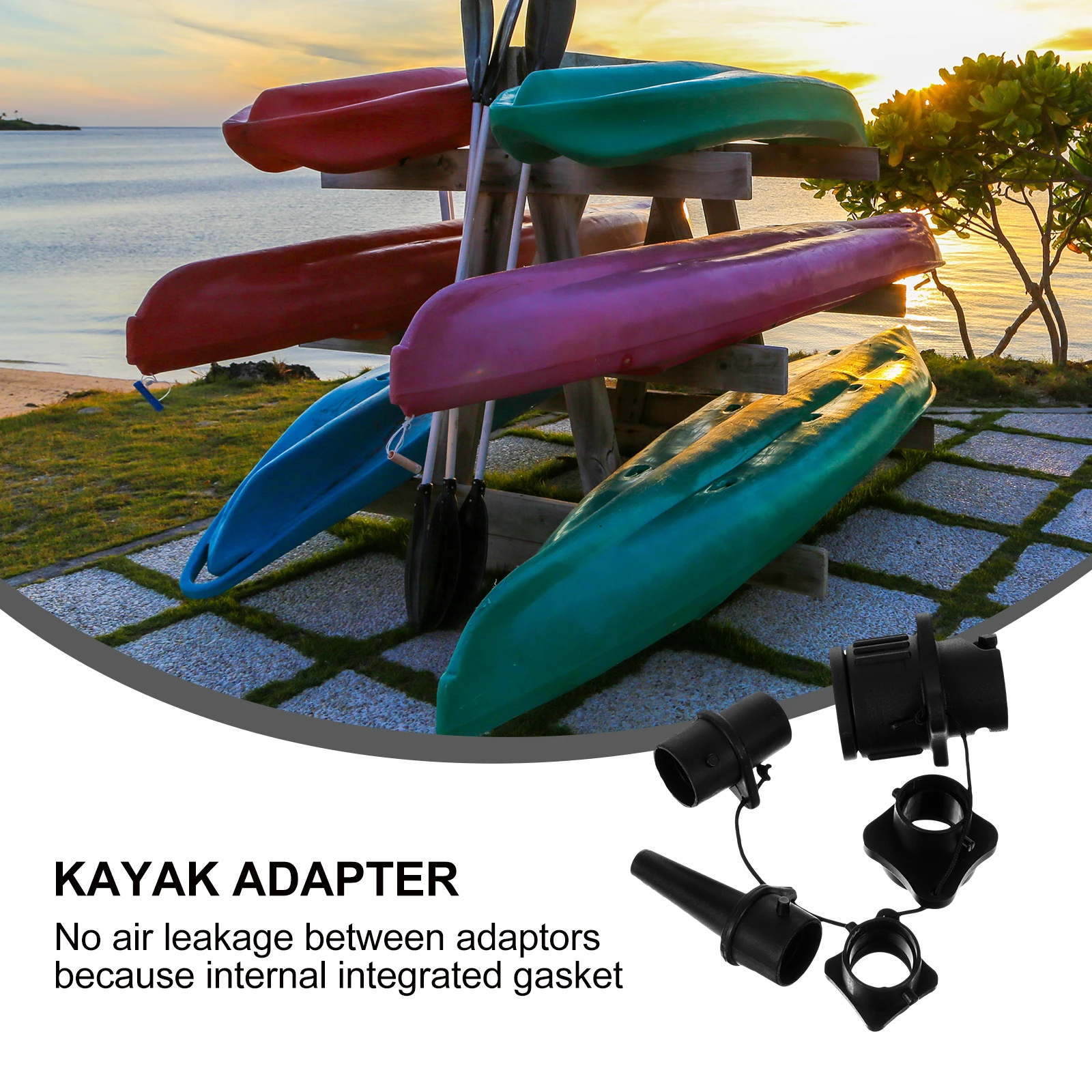Kayak Pump Adaptors Air Valve Connector Lightweight Durable Multifunction Adapter Supplies Boat Pump Kayaks Accessories
Kayak Pump Adaptors Air Valve Connector Lightweight Durable Multifunction Adapter Supplies Boat Pump Kayaks Accessories