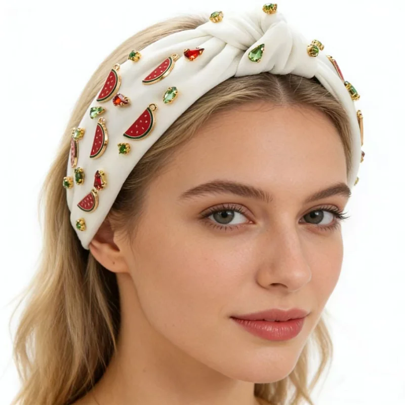 Cute Sweet Fruit Headband Summer Fresh Press Hair Hoop Korean Version Hair Accessories Women Hair Decorations
Cute Sweet Fruit Headband Summer Fresh Press Hair Hoop Korean Version Hair Accessories Women Hair Decorations