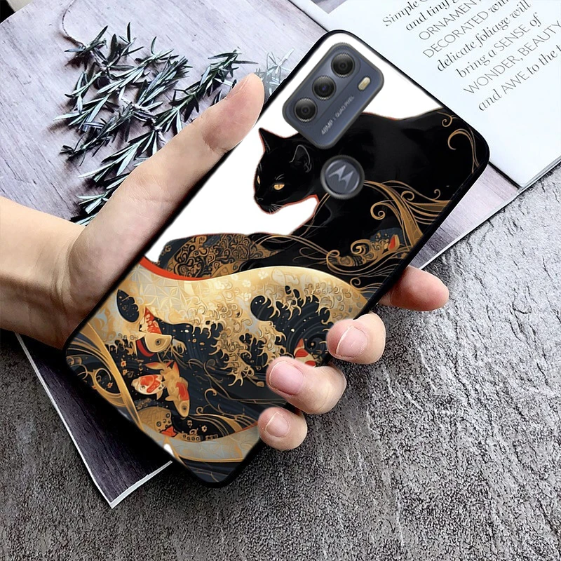Phone Case For Moto G85 G55 G05 G14 G75 G31 G50 G10 G20 G30 G60 G13 G32 G84 G54 G53 G72 G24 Power Art Black Cat Wave Van
Phone Case For Moto G85 G55 G05 G14 G75 G31 G50 G10 G20 G30 G60 G13 G32 G84 G54 G53 G72 G24 Power Art Black Cat Wave Van