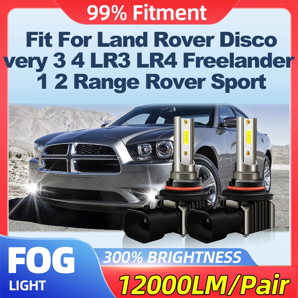 Fit For Land Rover Discovery 3 4 LR3 LR4 Freelander 1 2 Range Rover Sport 24000LM Auto Fog Lamps 200W Fog Lights 6000K White 12V
Fit For Land Rover Discovery 3 4 LR3 LR4 Freelander 1 2 Range Rover Sport 24000LM Auto Fog Lamps 200W Fog Lights 6000K White 12V