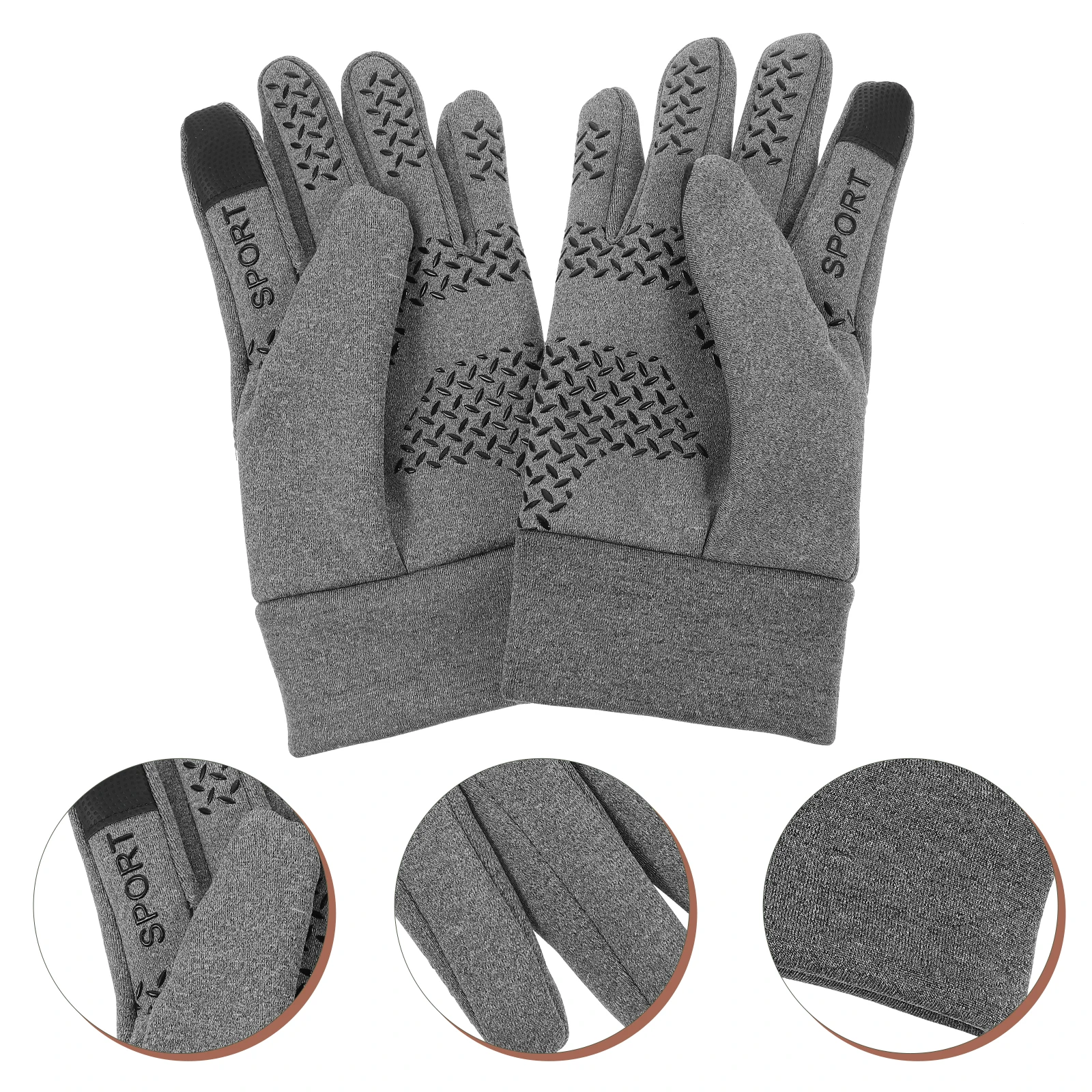 1 Pair Windproof Water Resistant Cycling Gloves Touchscreen Anti Slip Thermal Outdoor Gloves For Men Women Winter Sports Hiking
1 Pair Windproof Water Resistant Cycling Gloves Touchscreen Anti Slip Thermal Outdoor Gloves For Men Women Winter Sports Hiking