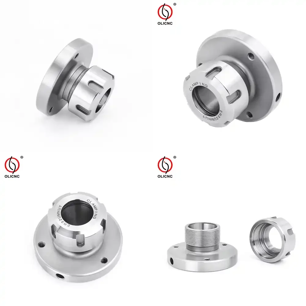 Machine Tools ER32 80mm CNC ER16/20/32/40 Collet Flange ER25 Milling Chuck Seat Fixture Straight Chuck Seat for Lathe Machine
Machine Tools ER32 80mm CNC ER16/20/32/40 Collet Flange ER25 Milling Chuck Seat Fixture Straight Chuck Seat for Lathe Machine