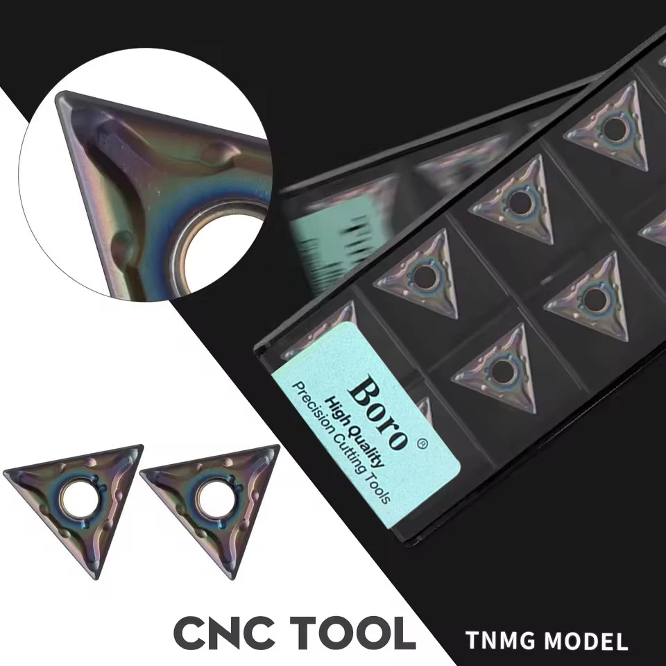 10pcs TNMG160408-MA TF618 External turning inserts carbide blade Cutting insert Hardened steel High-quality wear-resistant tools
10pcs TNMG160408-MA TF618 External turning inserts carbide blade Cutting insert Hardened steel High-quality wear-resistant tools