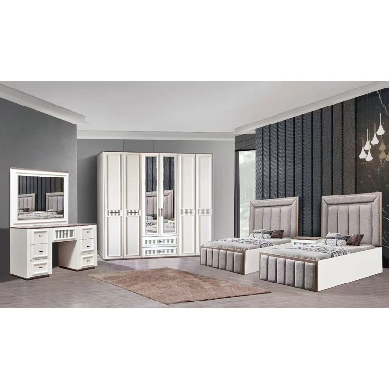 &Turkish Style Complete Children Bedroom Sets Queen Size Double Twin Beds Hotel Modern Wooden Frame Kids Bedroom Furniture Set
&Turkish Style Complete Children Bedroom Sets Queen Size Double Twin Beds Hotel Modern Wooden Frame Kids Bedroom Furniture Set