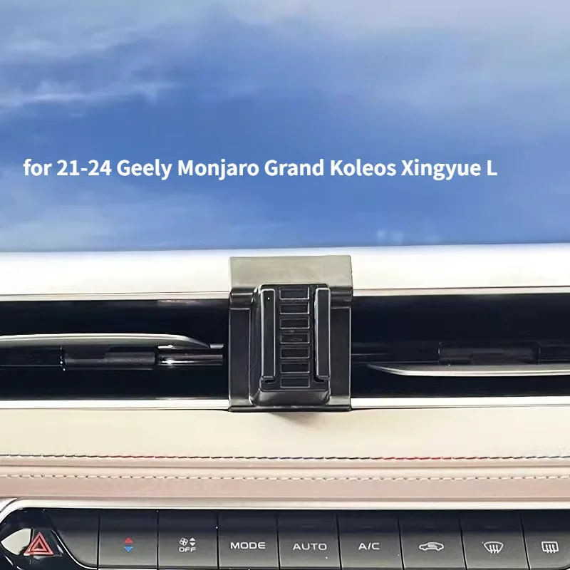 For 21-24 Geely Monjaro Grand Koleos Xingyue Lcar Mobile Phone Holder Air Outlet Snap-on Seat Interior Navigation Frame
For 21-24 Geely Monjaro Grand Koleos Xingyue Lcar Mobile Phone Holder Air Outlet Snap-on Seat Interior Navigation Frame