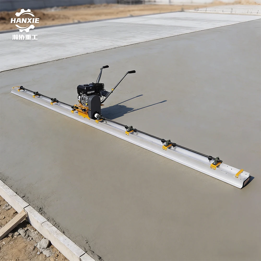 Hand-held High-Power Diesel Concrete Vibratory Screed Leveling Machine for Floor Construction
Hand-held High-Power Diesel Concrete Vibratory Screed Leveling Machine for Floor Construction