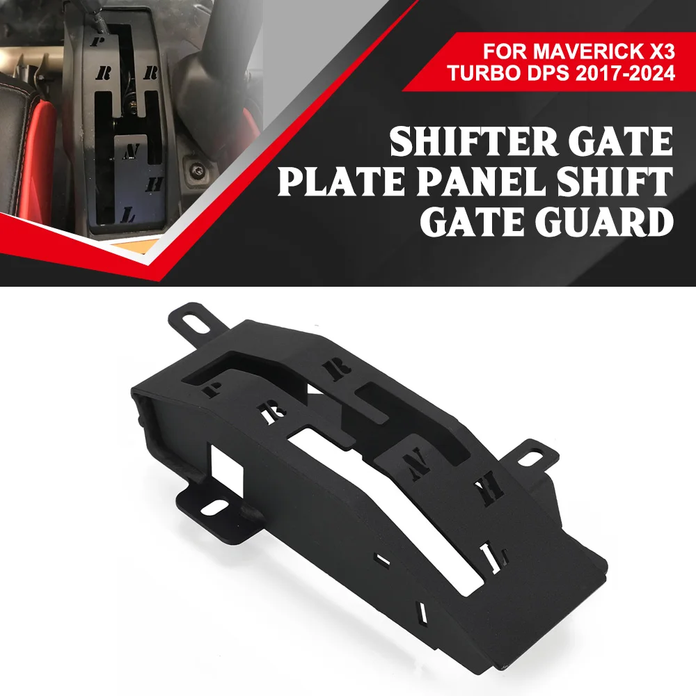 UTV For Can-Am X3 Maverick Shifter Gate Plate Panel Shift Gate Guard Cover Protector for Can-am Maverick X3 Turbo DPS 2017-2024
UTV For Can-Am X3 Maverick Shifter Gate Plate Panel Shift Gate Guard Cover Protector for Can-am Maverick X3 Turbo DPS 2017-2024