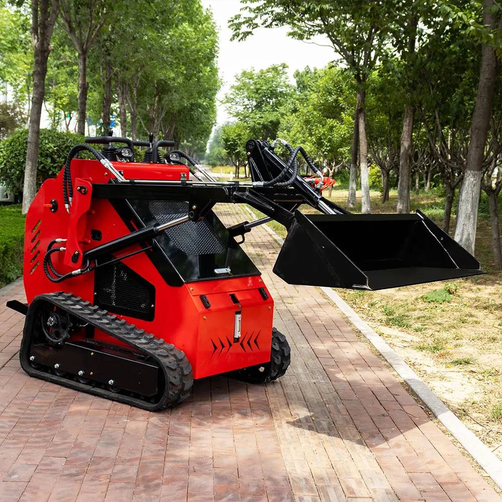 Powered Mini Skid Steer Loader with Grip Clip, High-performance, Compact Design, Suitable for Snow Shoveling
Powered Mini Skid Steer Loader with Grip Clip, High-performance, Compact Design, Suitable for Snow Shoveling