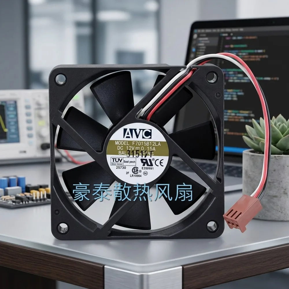 For AVC F7015B12LA 7015 DC12V 0.15A 70*70*15MM 3-Pin Ball Cooling Fan
For AVC F7015B12LA 7015 DC12V 0.15A 70*70*15MM 3-Pin Ball Cooling Fan