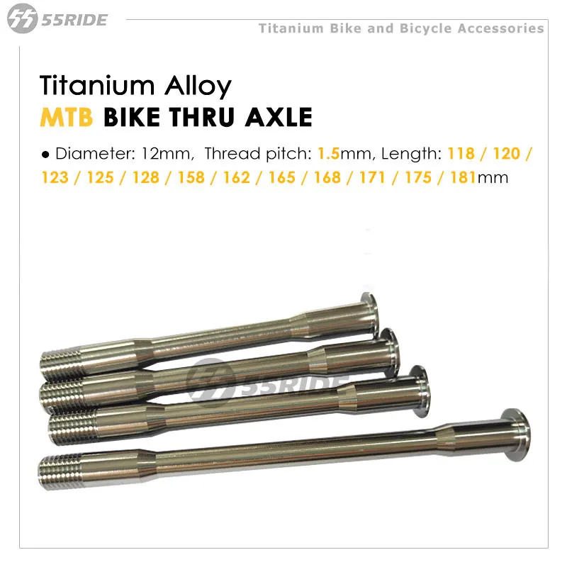 Titanium Alloy MTB Road Bike Thru Axle Ultra Light Bike Axle 12x142 12x148 Rear Hub Thru Axle Shaft
Titanium Alloy MTB Road Bike Thru Axle Ultra Light Bike Axle 12x142 12x148 Rear Hub Thru Axle Shaft