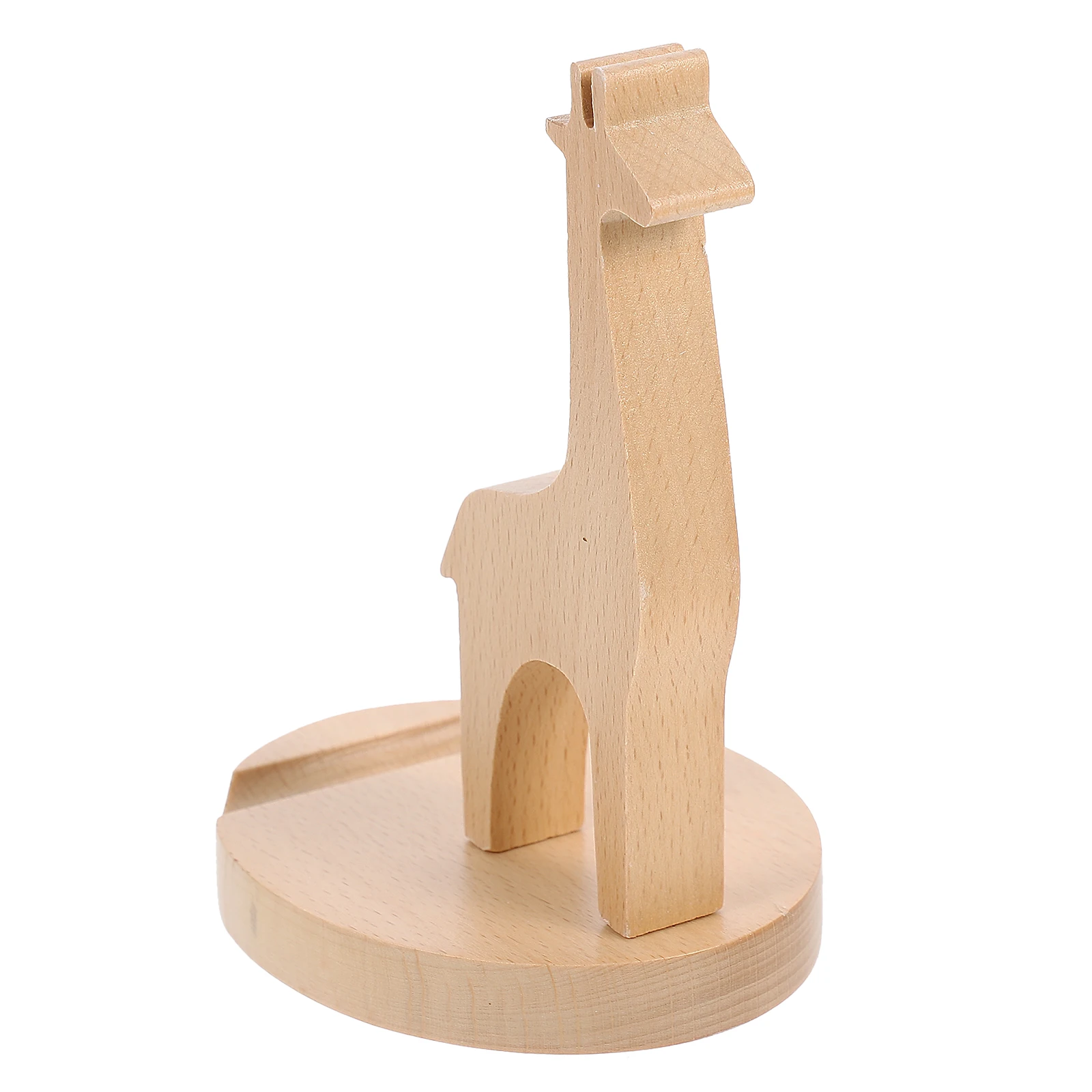 Wooden Phone Stand Desktop Holder Cute Giraffe Shape Cell Phone Bracket Environmentally Friendly Durable Safe Fun Gift Wooden
Wooden Phone Stand Desktop Holder Cute Giraffe Shape Cell Phone Bracket Environmentally Friendly Durable Safe Fun Gift Wooden