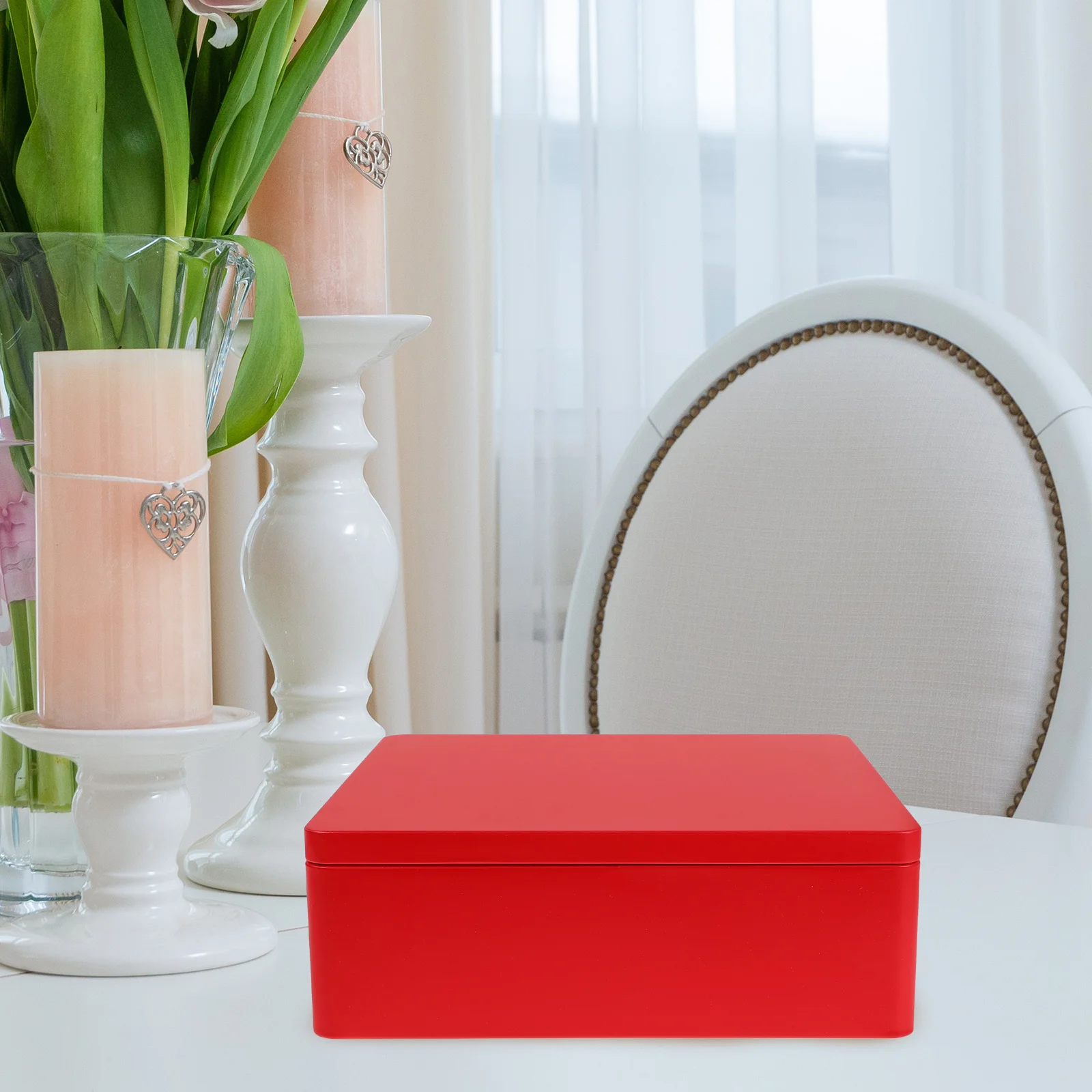 Iron Square Box Classic Solid Color Candy Cookie Nut Storage Case Tea Cake Container Tin Box for Home Office Kitchen 
Iron Square Box Classic Solid Color Candy Cookie Nut Storage Case Tea Cake Container Tin Box for Home Office Kitchen