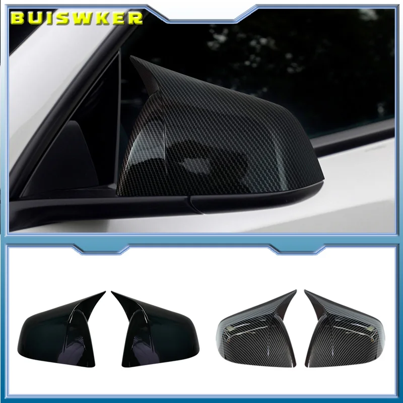 For Tesla Model Y 2019-2023 Car Rearview Side Mirror Cover Sticker Wing Cap Exterior Door Rear View Case Trim Carbon Fiber
For Tesla Model Y 2019-2023 Car Rearview Side Mirror Cover Sticker Wing Cap Exterior Door Rear View Case Trim Carbon Fiber