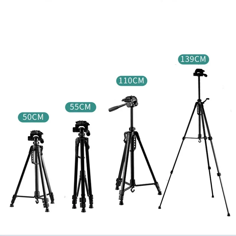 Camera Tripod Monopod Portable 50 to 139cm Aluminum Alloy for Smartphone Camera DSLR Projector
Camera Tripod Monopod Portable 50 to 139cm Aluminum Alloy for Smartphone Camera DSLR Projector
