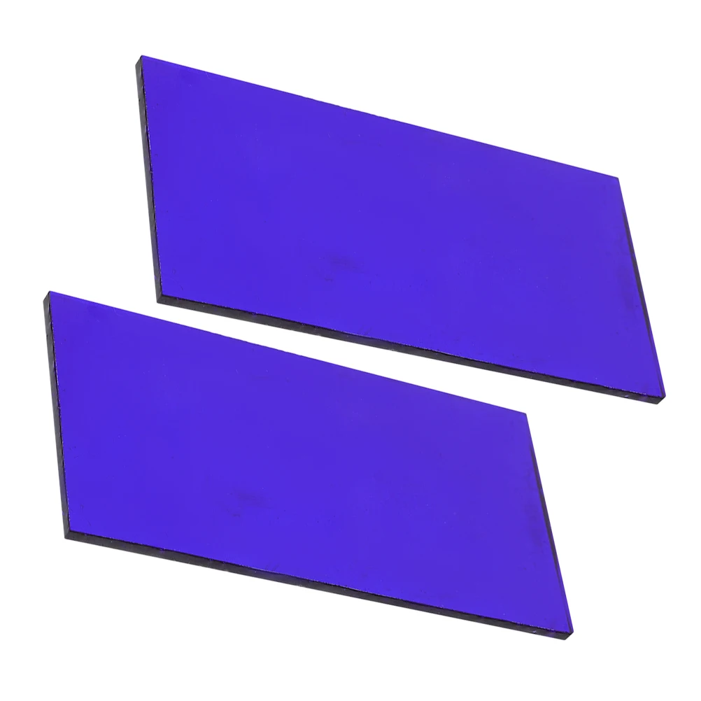 2Pcs Cobalt Glass Sheet Flame Color Reaction Educational Experiment Device 5x10cm Heat Resistant Lab Equipment
2Pcs Cobalt Glass Sheet Flame Color Reaction Educational Experiment Device 5x10cm Heat Resistant Lab Equipment