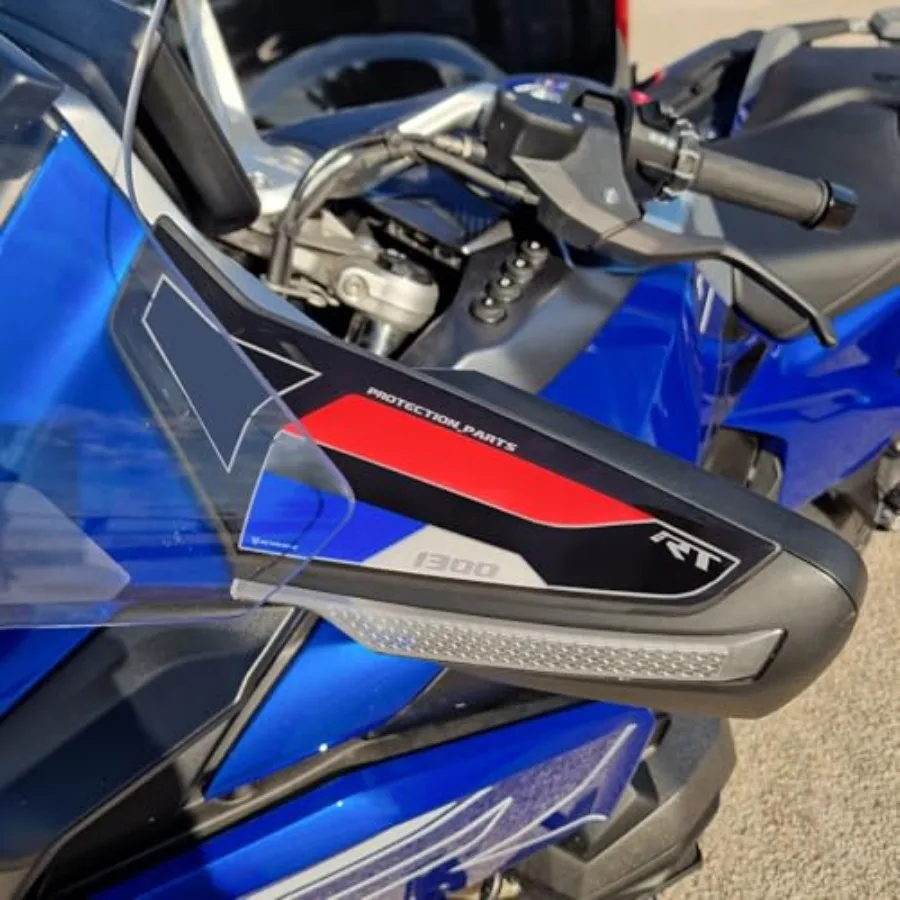 Motorcycle Stickers Compatible with BMW R 1300 RT 2025-2026 Impulse Hand Protection from Crashes and Scratches of Motorcycles.
Motorcycle Stickers Compatible with BMW R 1300 RT 2025-2026 Impulse Hand Protection from Crashes and Scratches of Motorcycles.
