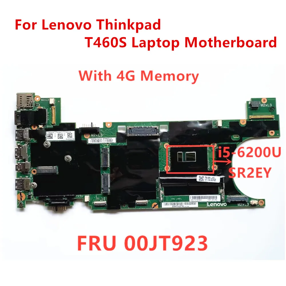 Новая оригинальная материнская плата для ноутбука Lenovo Thinkpad T460S i5-6200U 4G, материнская плата для ноутбука FRU 00JT923, 100% протестировано, нормально
Новая оригинальная материнская плата для ноутбука Lenovo Thinkpad T460S i5-6200U 4G, материнская плата для ноутбука FRU 00JT923, 100% протестировано, нормально