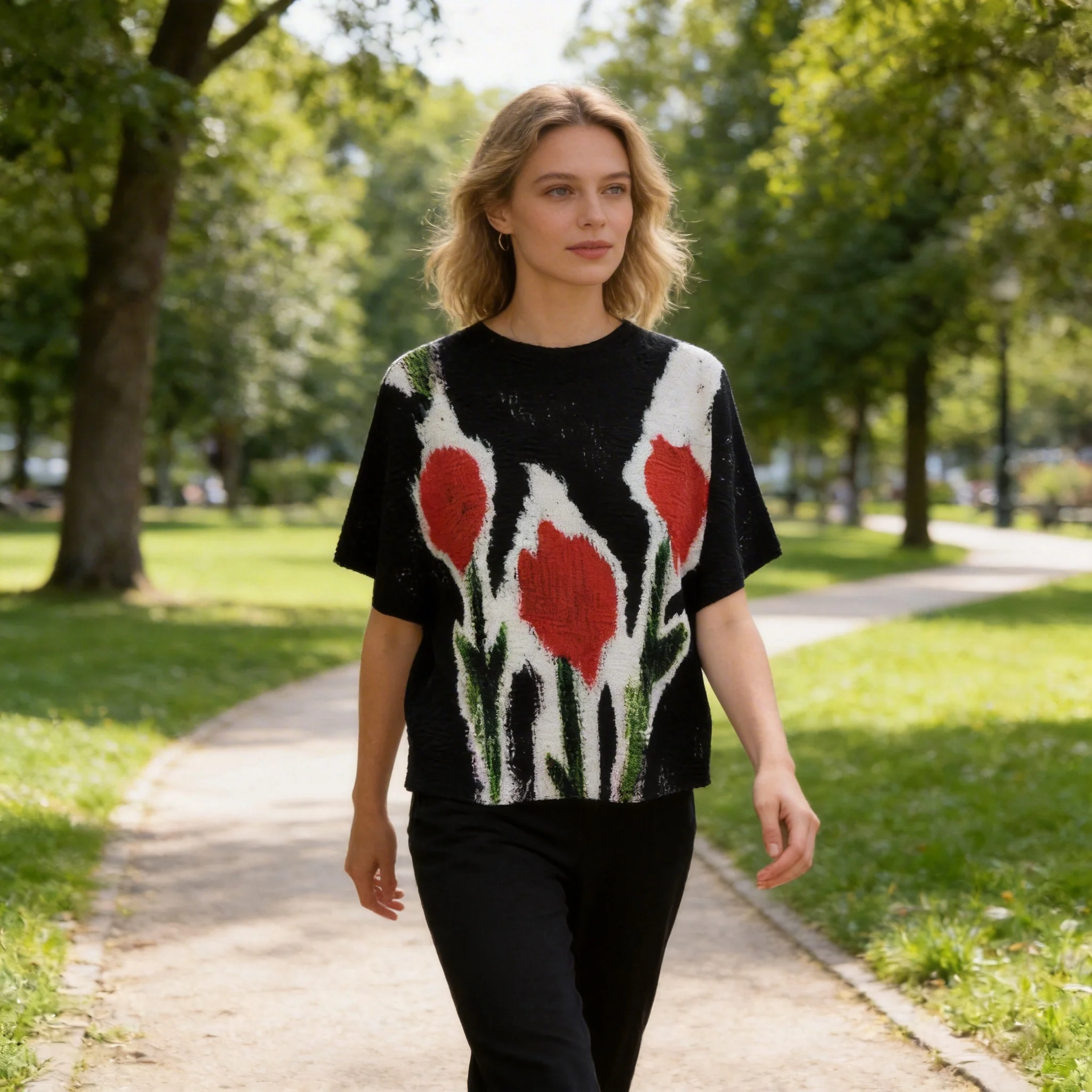 Miyake High-end Pleated Floral Printting Women's Bawting Short Sleeved T-shirt Summer Elastic Loose Stand Collar Top 2DB3538
Miyake High-end Pleated Floral Printting Women's Bawting Short Sleeved T-shirt Summer Elastic Loose Stand Collar Top 2DB3538