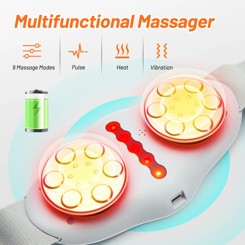 Pulse Electric Waist Massager Infrared Vibration Belt Body Period Hot Compress Pain Relief Massage Device Back Muscle Stimulator
Pulse Electric Waist Massager Infrared Vibration Belt Body Period Hot Compress Pain Relief Massage Device Back Muscle Stimulator