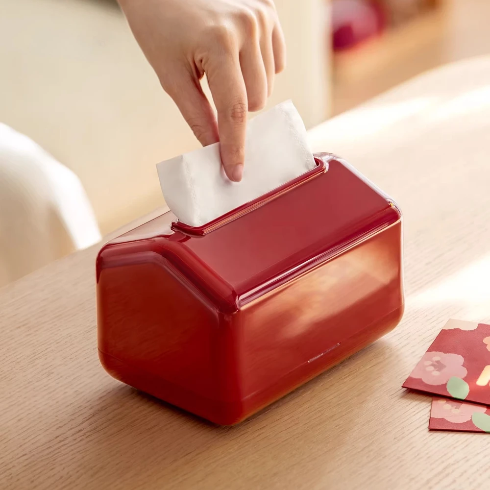 Красная коробка для салфеток, весенний стол на новоселье, коробка для салфеток, высококачественный и легкий роскошный инструмент для хранения бумаги, новое украшение для гостиной
Красная коробка для салфеток, весенний стол на новоселье, коробка для салфеток, высококачественный и легкий роскошный инструмент для хранения бумаги, новое украшение для гостиной