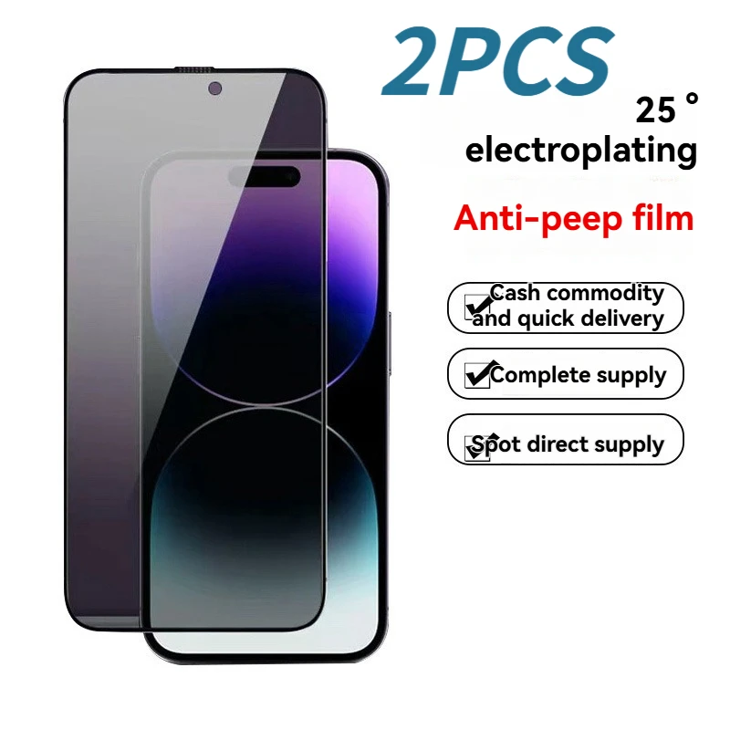 2 Pack Anti-peep Tempered Film for Apple 17pro Full Coverage Anti-peeping 17promax Anti-peep Film iPhone16pro Anti-drop Explosio
2 Pack Anti-peep Tempered Film for Apple 17pro Full Coverage Anti-peeping 17promax Anti-peep Film iPhone16pro Anti-drop Explosio