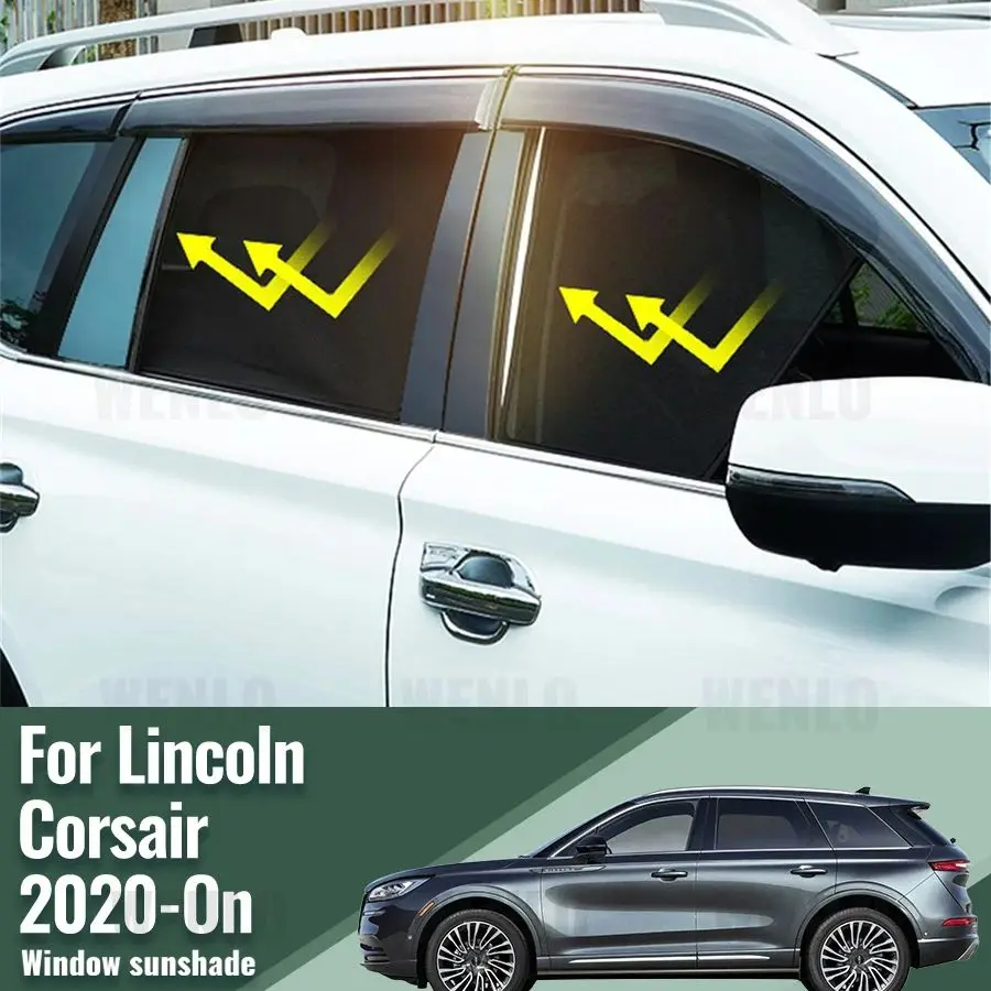 For Lincoln Corsair 2020 2021 2022 2023 2024 Magnetic Car Sunshade Front Windshield Curtain Rear Side Window Sun Shade Shield
For Lincoln Corsair 2020 2021 2022 2023 2024 Magnetic Car Sunshade Front Windshield Curtain Rear Side Window Sun Shade Shield