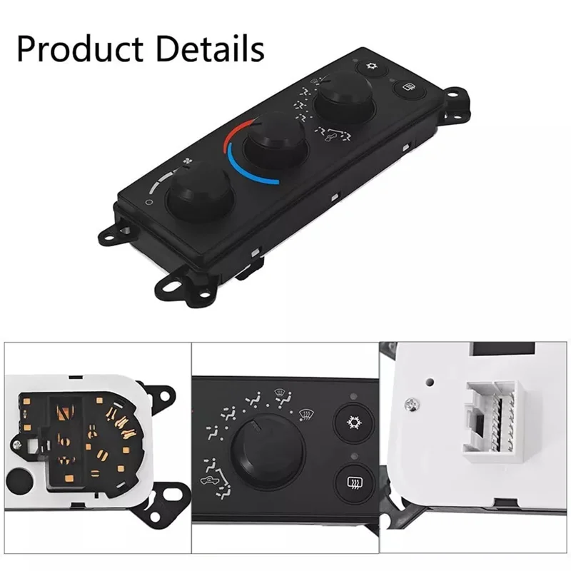 Car AC Heater Climate Control 55056569AC P55056569AD For Dodge Ram 1500 2500 3500 2006-2008 Temperature Control Module
Car AC Heater Climate Control 55056569AC P55056569AD For Dodge Ram 1500 2500 3500 2006-2008 Temperature Control Module