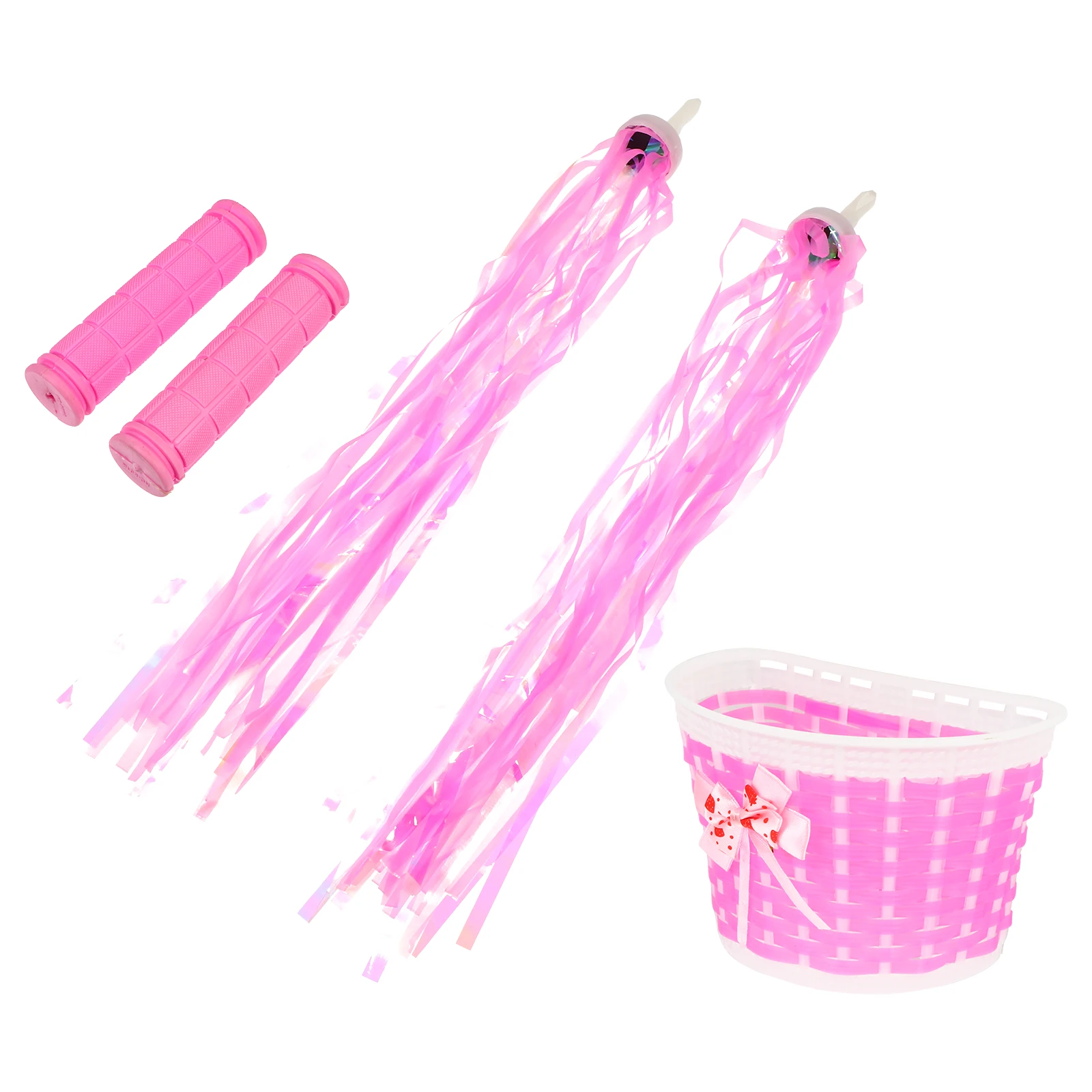 1 set Kids Bike Basket Set Pink Plastic Accessories Streamers Covers Fit Bikes Scooters Durable Quality Bright Color Practical
1 set Kids Bike Basket Set Pink Plastic Accessories Streamers Covers Fit Bikes Scooters Durable Quality Bright Color Practical