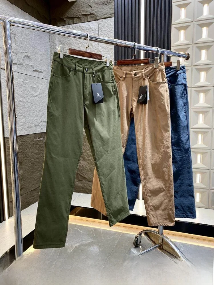 Outdoor Men's Straight Leg Casual Pants Pure Color Spring New Fashion Urban Style Long Trousers Youth Daily Wear
Outdoor Men's Straight Leg Casual Pants Pure Color Spring New Fashion Urban Style Long Trousers Youth Daily Wear