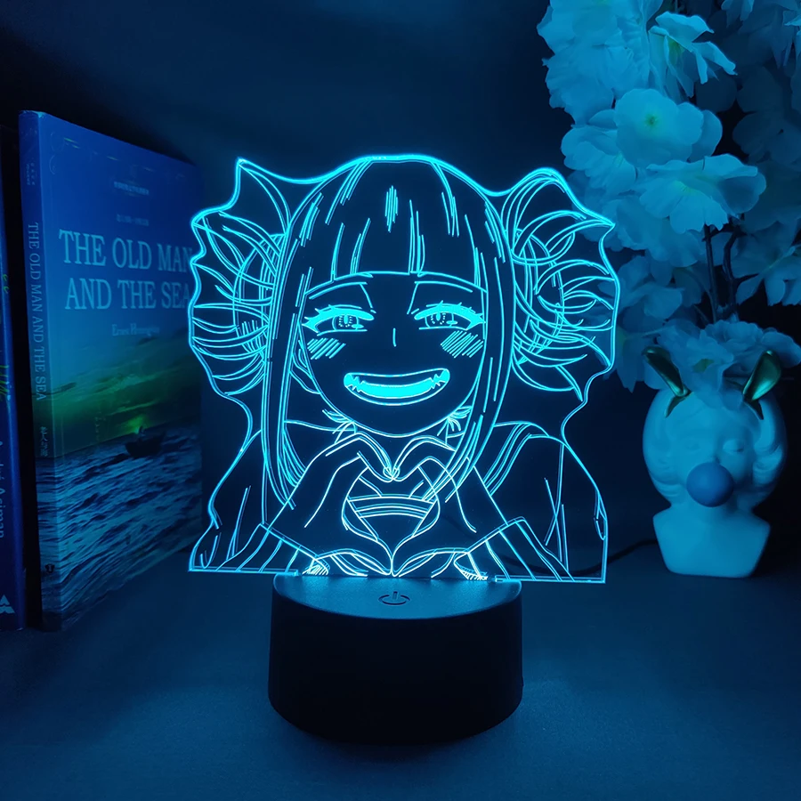 Toga Himiko Anime Lamp 3D Figurine Nightlight for Manga Space Lighting Decoration Cute Room Decor led Stuff
Toga Himiko Anime Lamp 3D Figurine Nightlight for Manga Space Lighting Decoration Cute Room Decor led Stuff