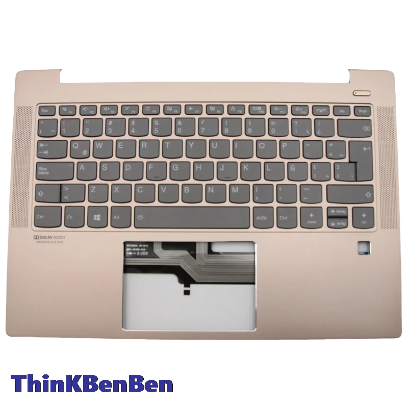LAS Latin Spanish Copper Keyboard Upper Case Palmrest Shell Cover For Lenovo Ideapad S540 14 14IWL 14IML 14API 5CB0S17263
LAS Latin Spanish Copper Keyboard Upper Case Palmrest Shell Cover For Lenovo Ideapad S540 14 14IWL 14IML 14API 5CB0S17263