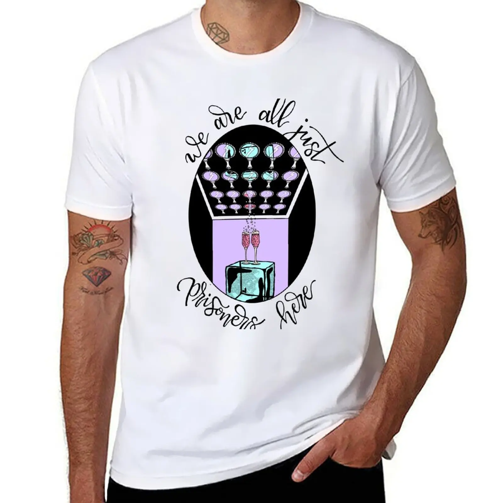 We Are All Just Prisoners Here T-Shirt Basic Simple Casual Short Sleeve Tee
We Are All Just Prisoners Here T-Shirt Basic Simple Casual Short Sleeve Tee