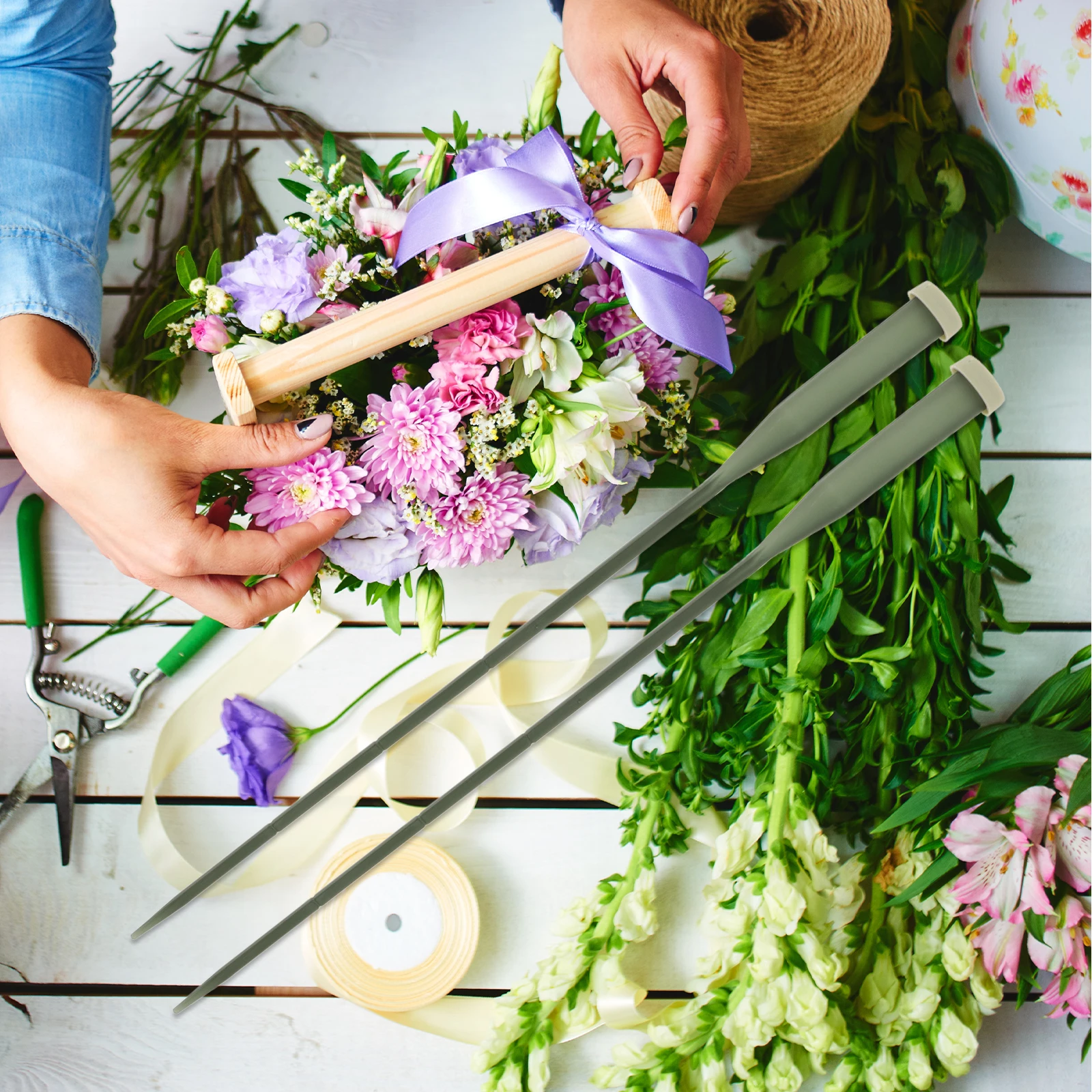 50pcs Flower Nutrition Tubes Planting Tube Floral Water Containers Plastic Arrangement Green Long Stem Flowers Freshkeeping
50pcs Flower Nutrition Tubes Planting Tube Floral Water Containers Plastic Arrangement Green Long Stem Flowers Freshkeeping