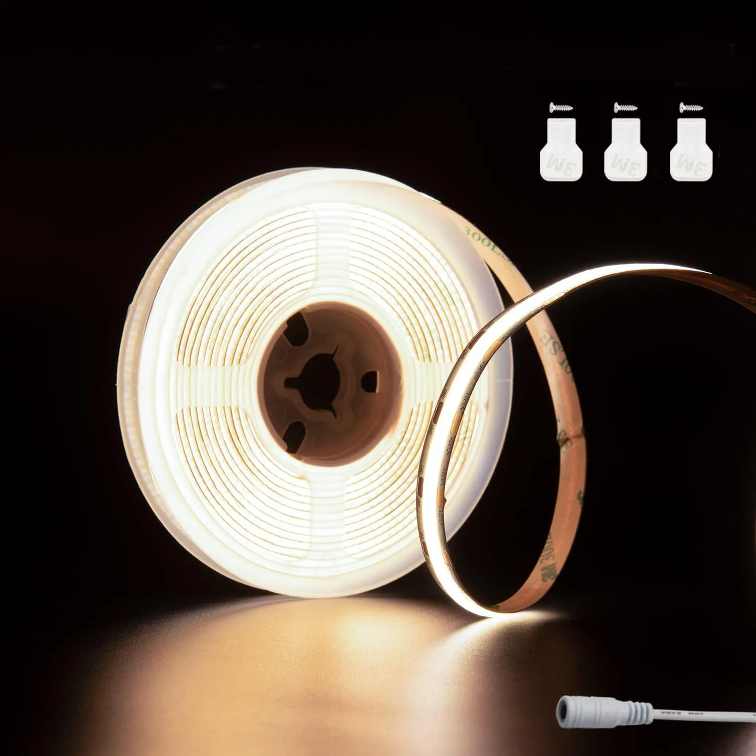 5M 2M FCOB COB LED Strip Lights 320 384 528 Led High Density Flexible Diode Tape Light 3000K 4000K 6000K Linear Dimmable 12V 24V
5M 2M FCOB COB LED Strip Lights 320 384 528 Led High Density Flexible Diode Tape Light 3000K 4000K 6000K Linear Dimmable 12V 24V