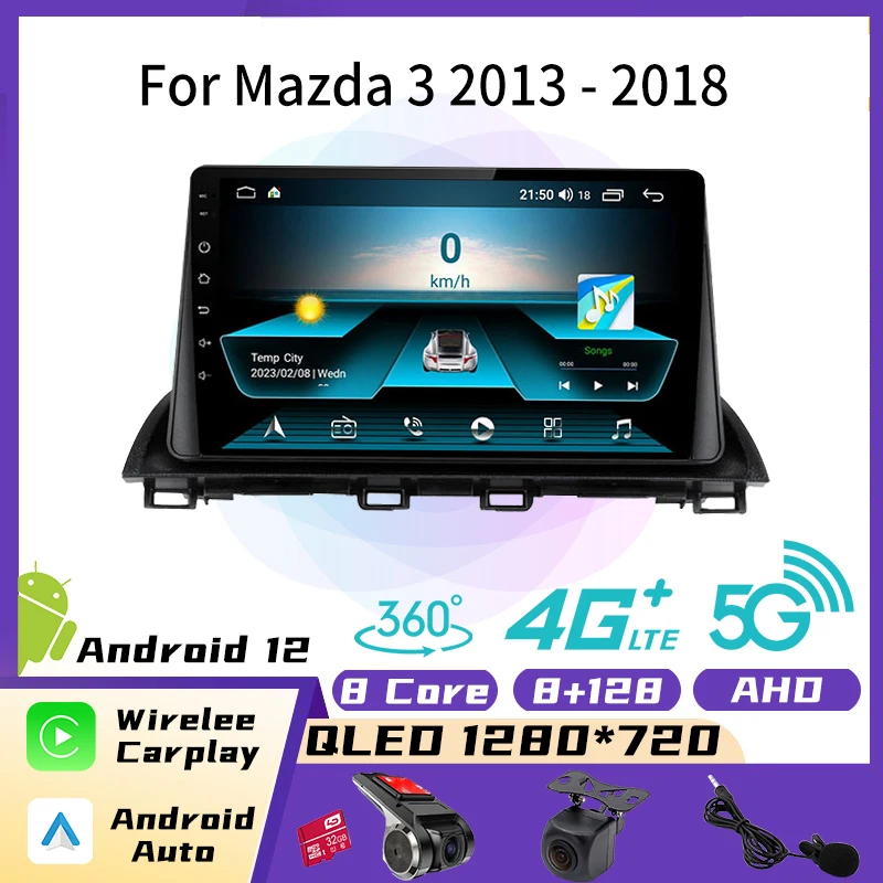 2 din Car Multimedia Player for Mazda 3 Axela 2013-2018 Android Stereo Radio GPS Screen Navigation Head Unit Autoradio Carplay
2 din Car Multimedia Player for Mazda 3 Axela 2013-2018 Android Stereo Radio GPS Screen Navigation Head Unit Autoradio Carplay