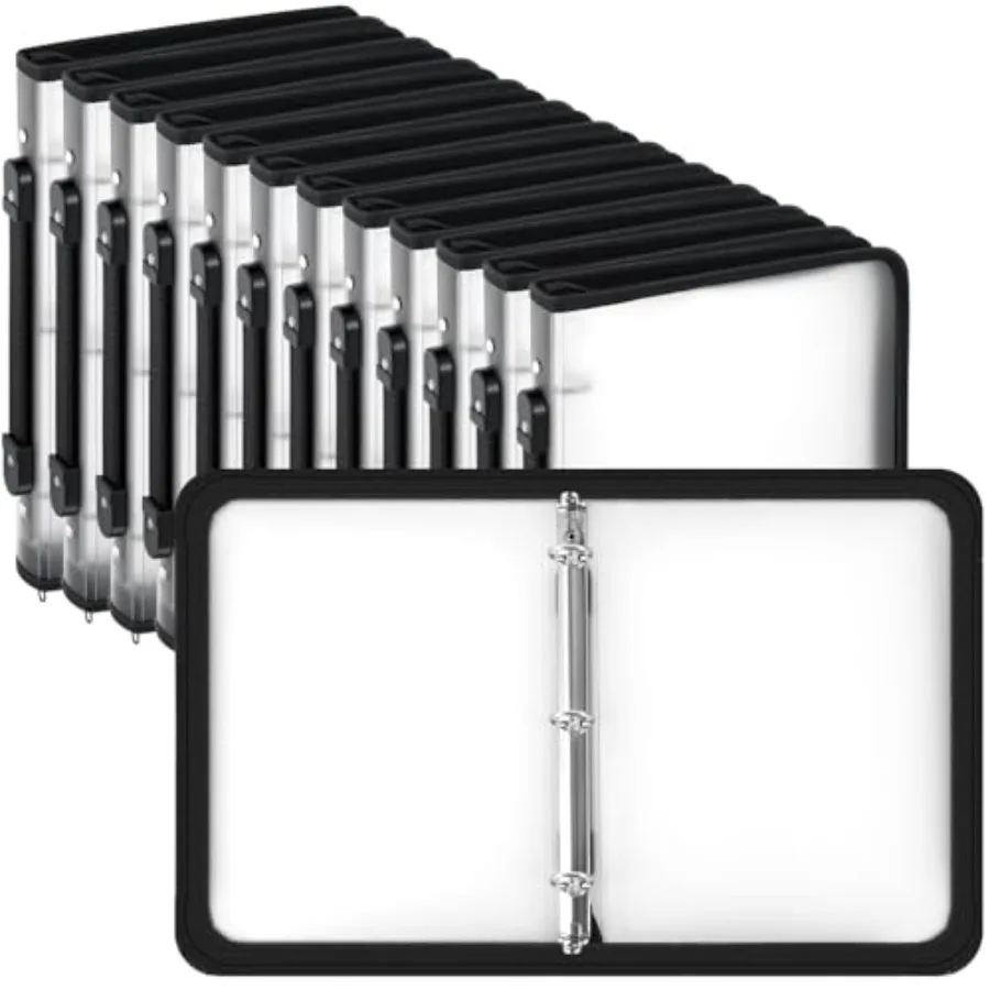 Pcs Plastic Zipper Binders with 3 Ring Zipper Binder, Refillable File Organizer Planner for Projects, Assignments, Memos, Schoo
Pcs Plastic Zipper Binders with 3 Ring Zipper Binder, Refillable File Organizer Planner for Projects, Assignments, Memos, Schoo