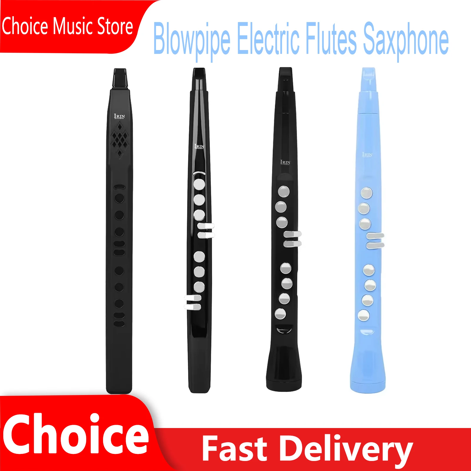 IRIN Blowpipe Electric Flutes Saxphone Mini Bluetooth Connection Pushbutton Electric Mouthpiece Sax Instruments Removable
IRIN Blowpipe Electric Flutes Saxphone Mini Bluetooth Connection Pushbutton Electric Mouthpiece Sax Instruments Removable