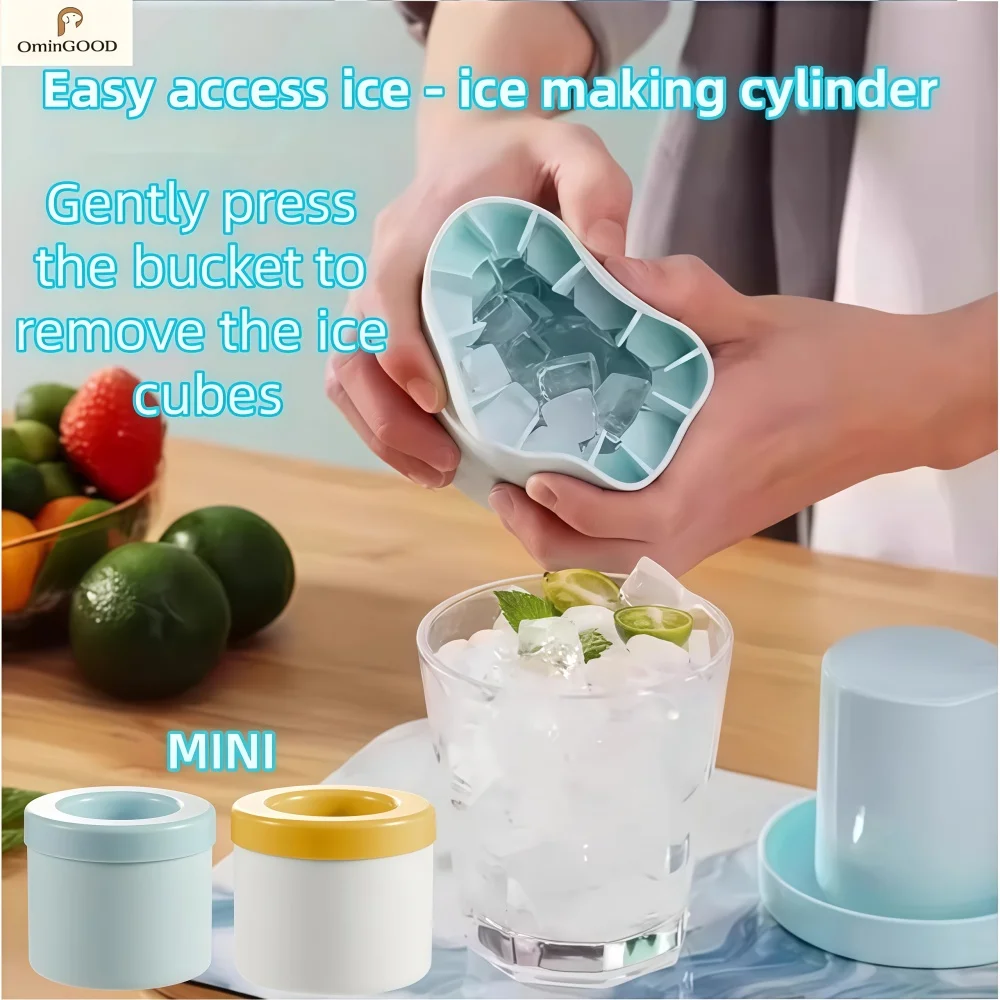 NEW1-6pcs Mini Food Grade Silicone Ice Bucket Cup Mold, Quick Freeze Ice Tray Creative Ice Maker for Home Bar Whiskey Bee
NEW1-6pcs Mini Food Grade Silicone Ice Bucket Cup Mold, Quick Freeze Ice Tray Creative Ice Maker for Home Bar Whiskey Bee