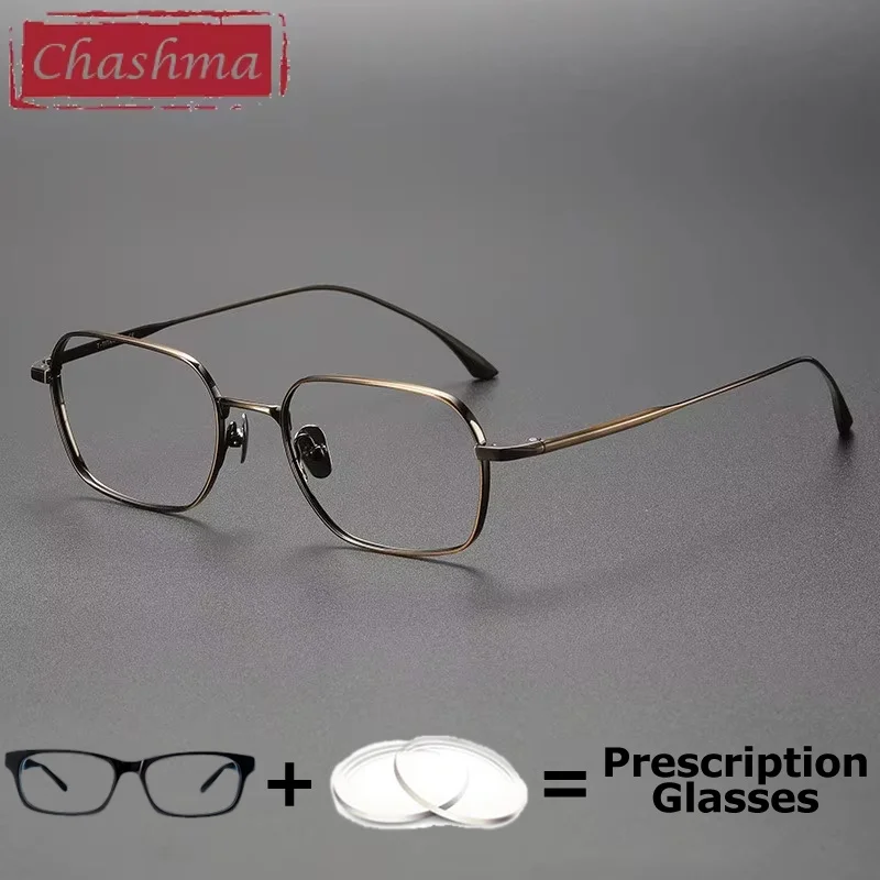 Chashma Prescription Glasses Men Pure Titanium Optical Eyeglasses Frames Women High Degree Reading Myopia Multifocal Spectacles
Chashma Prescription Glasses Men Pure Titanium Optical Eyeglasses Frames Women High Degree Reading Myopia Multifocal Spectacles