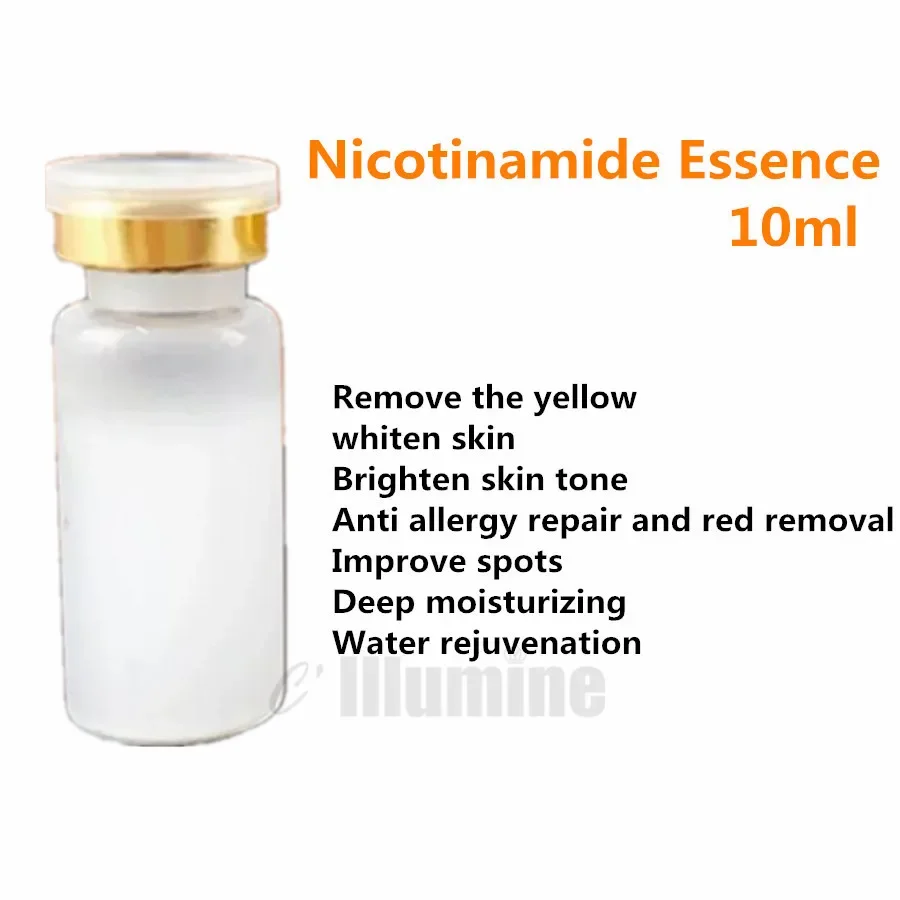 Nicotinamide Essence 5*10ml Whitening Removing Yellow Brighten Skin Tone Moisturizing Serum OEM Cosmetics
Nicotinamide Essence 5*10ml Whitening Removing Yellow Brighten Skin Tone Moisturizing Serum OEM Cosmetics