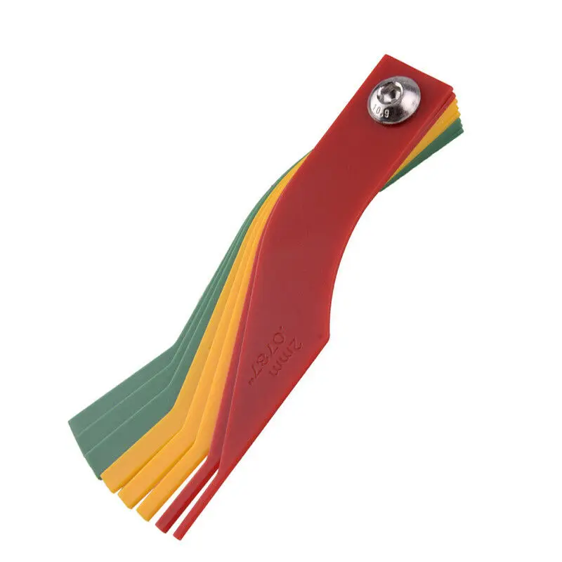 Automotive Gauge Thickness Brake Feeler Pad Detect Green&Yellow&Red Measure Plastic Replacement Tool Practical
Automotive Gauge Thickness Brake Feeler Pad Detect Green&Yellow&Red Measure Plastic Replacement Tool Practical