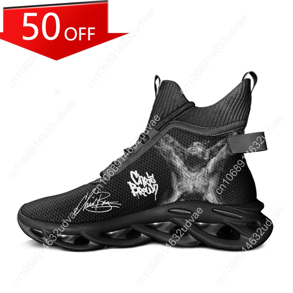 Rapper Chris Brown High Top Flats Sneakers Men Women Sports Running Shoes Footwear CustomTrail Running Shoes
Rapper Chris Brown High Top Flats Sneakers Men Women Sports Running Shoes Footwear CustomTrail Running Shoes