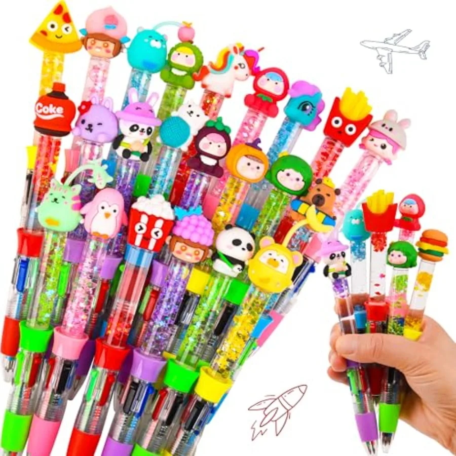 24PCS Mult Pen in One Fun 4in1 Cute Pens Bulk Kawaii Cool Ballpoint Pens for Fun Gifts
24PCS Mult Pen in One Fun 4in1 Cute Pens Bulk Kawaii Cool Ballpoint Pens for Fun Gifts