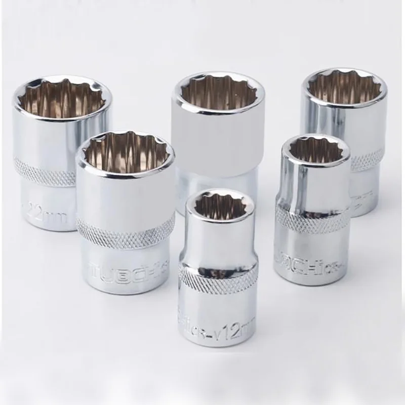 1/2" Square Drive 12-point Socket Bit 8 9mm 10mm 11mm 12mm 13mm 14mm 15mm 16mm 17mm 18mm 19mm 20mm 21mm 22mm 24mm 27mm 30mm 32mm
1/2" Square Drive 12-point Socket Bit 8 9mm 10mm 11mm 12mm 13mm 14mm 15mm 16mm 17mm 18mm 19mm 20mm 21mm 22mm 24mm 27mm 30mm 32mm