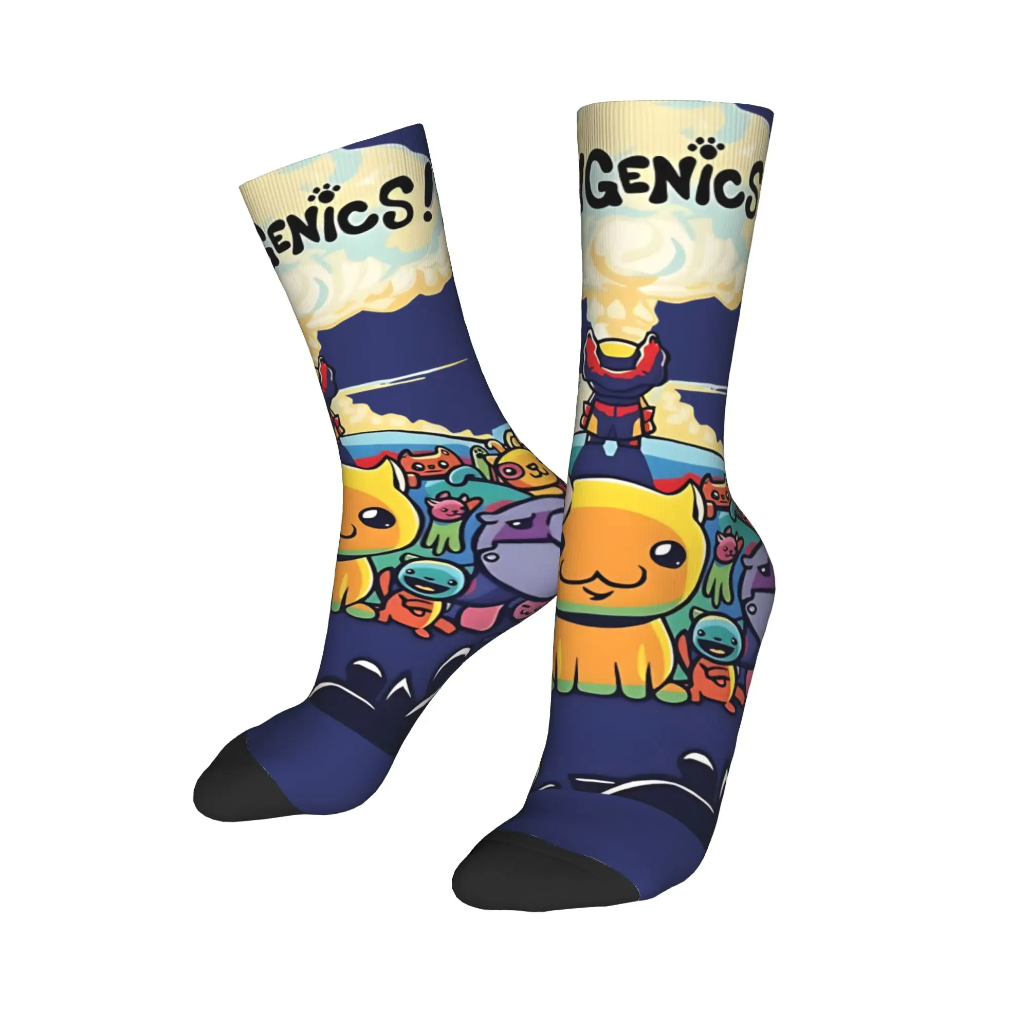 Забавные мужские носки Happy Funny Male Socks Novelty Mewgenics Gaming Cats, полиэстеровые спортивные женские носки, весна-лето-осень-зима
Забавные мужские носки Happy Funny Male Socks Novelty Mewgenics Gaming Cats, полиэстеровые спортивные женские носки, весна-лето-осень-зима