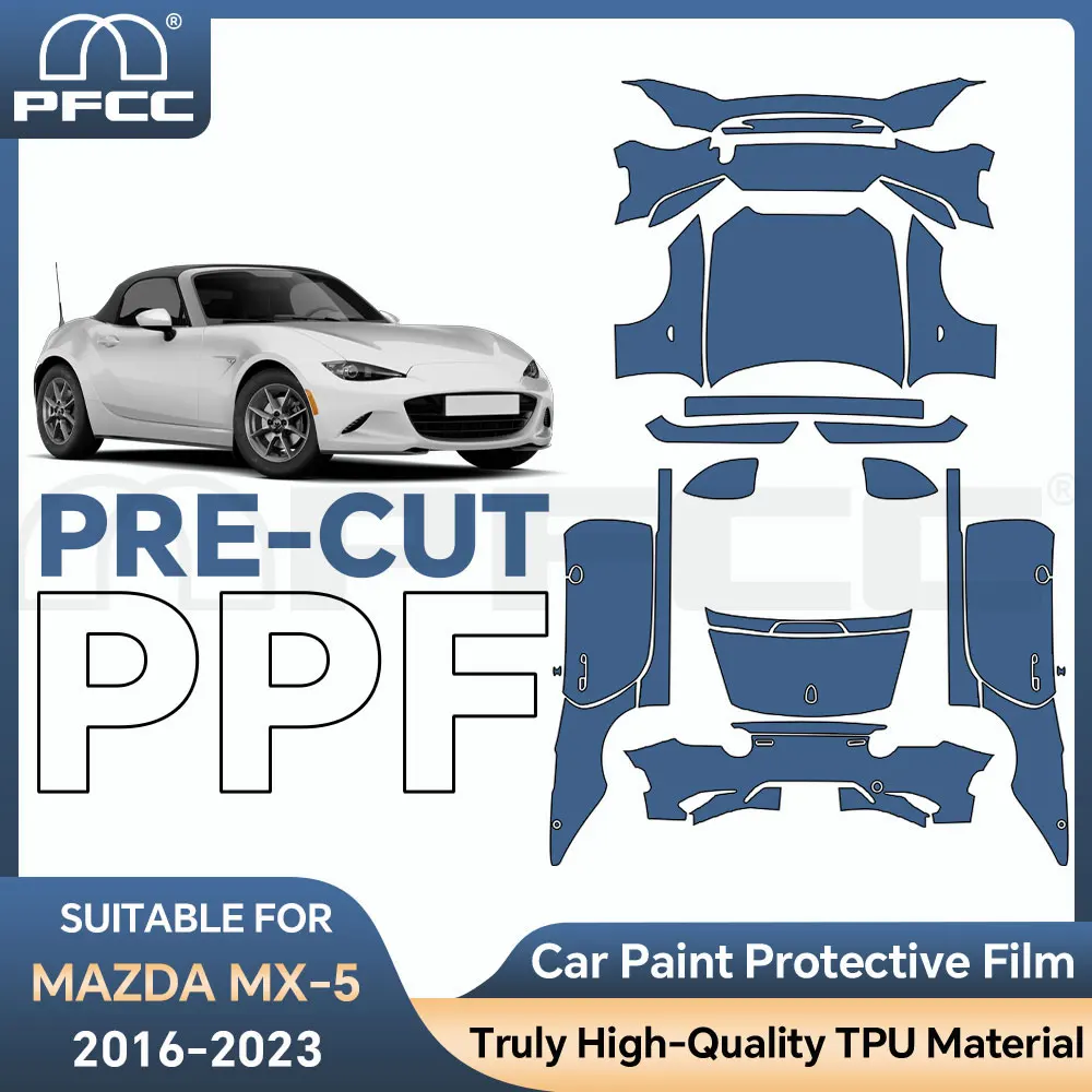 Car Accessories For MAZDA CX-5 2016-2023 8.5thick High Quality Self-Healing Transparent Pre-Cut Car Paint Protection PPF Film
Car Accessories For MAZDA CX-5 2016-2023 8.5thick High Quality Self-Healing Transparent Pre-Cut Car Paint Protection PPF Film