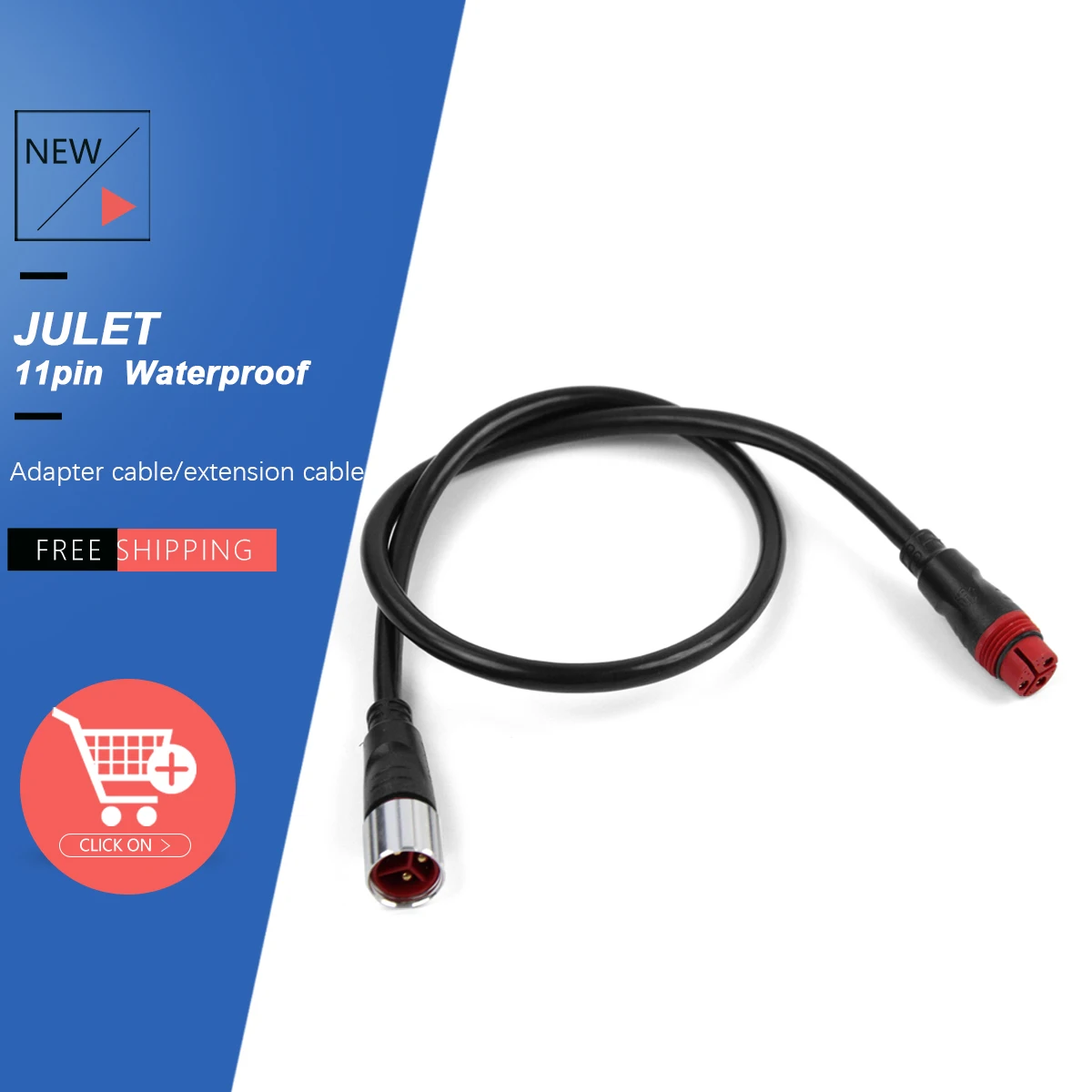 Кабель JULET для электрического велосипеда, 11 контактов, водонепроницаемые кабельные провода, провода для аксессуаров для переоборудования кабеля электронного велосипеда 
Кабель JULET для электрического велосипеда, 11 контактов, водонепроницаемые кабельные провода, провода для аксессуаров для переоборудования кабеля электронного велосипеда